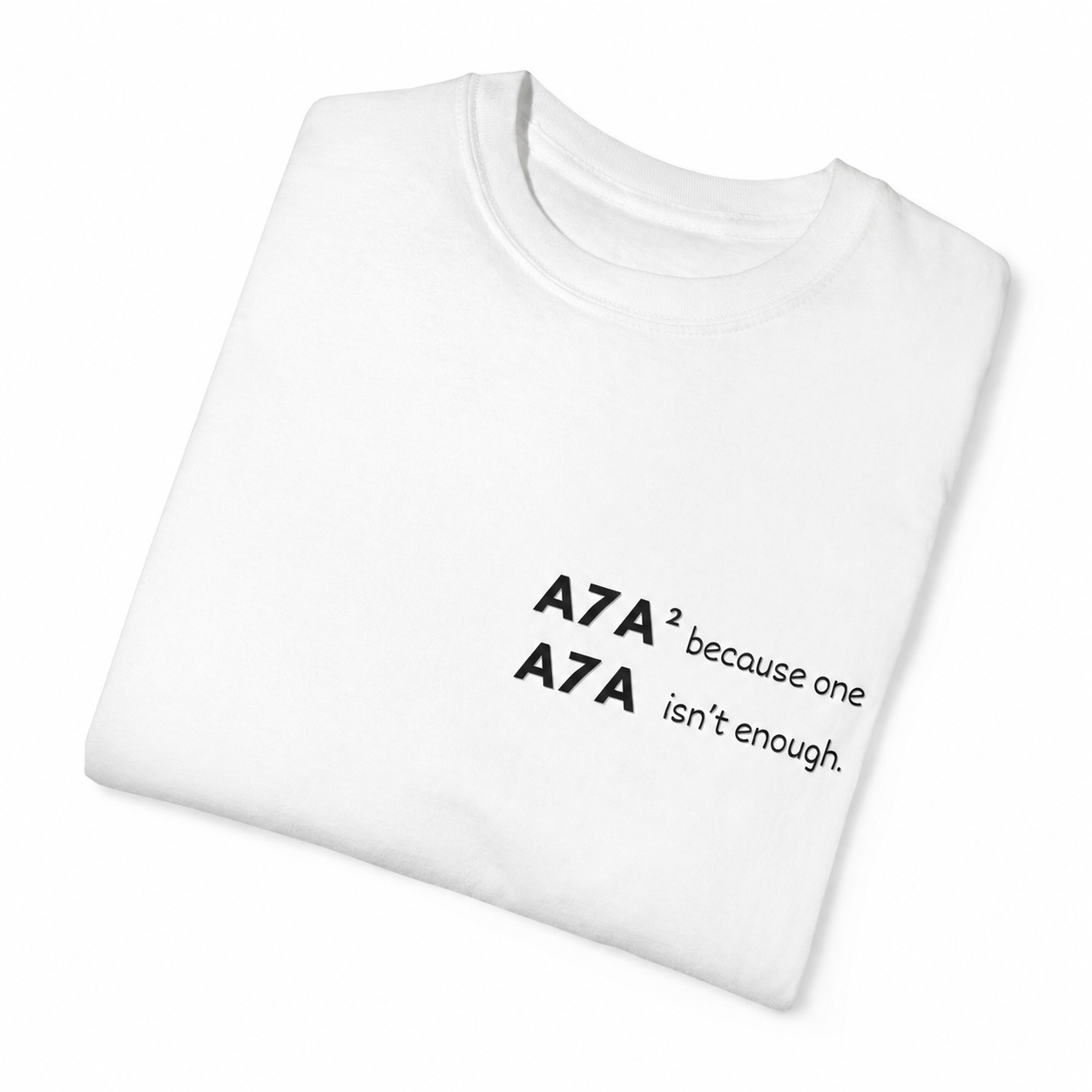 White A7A T-Shirt