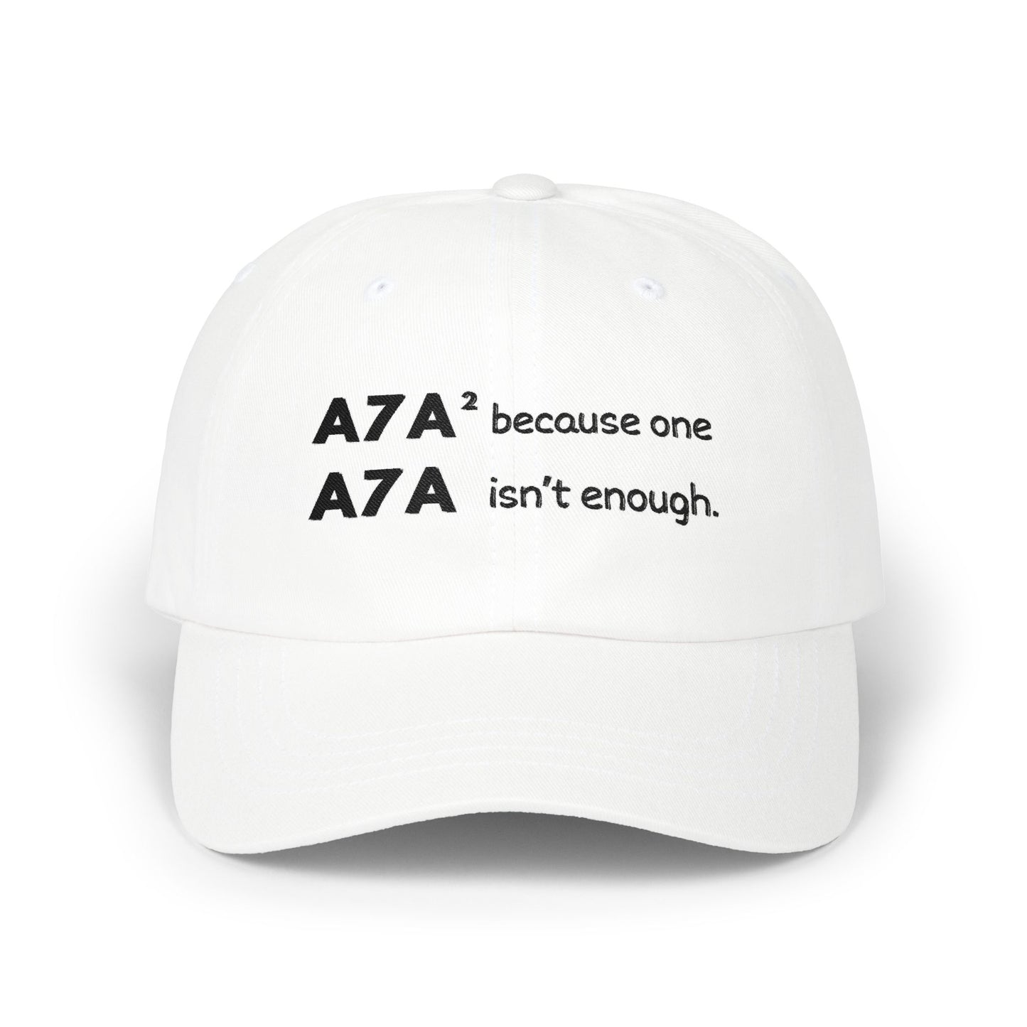 White A7A Hat