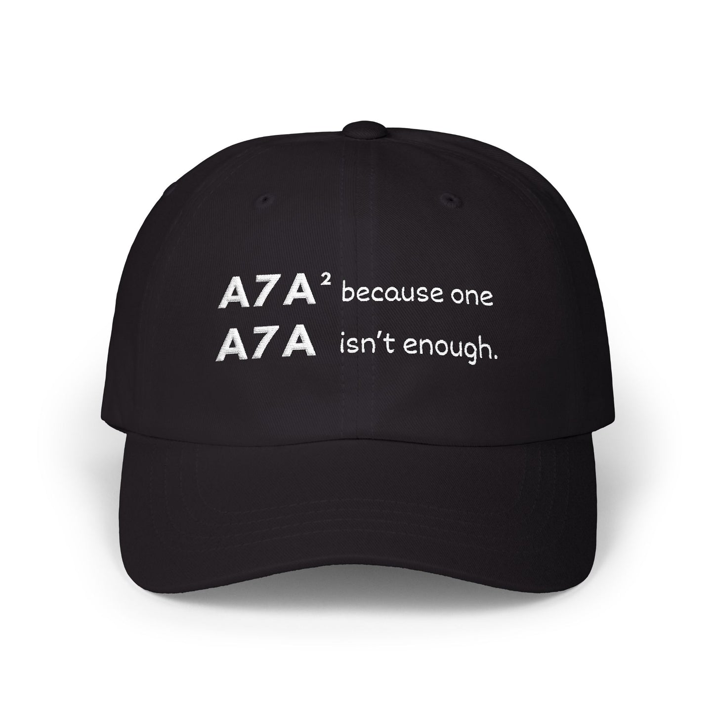 Black-White A7A Hat