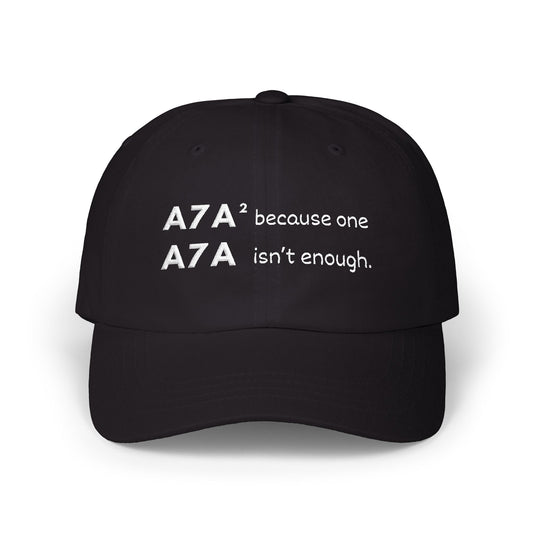 Black-White A7A Hat
