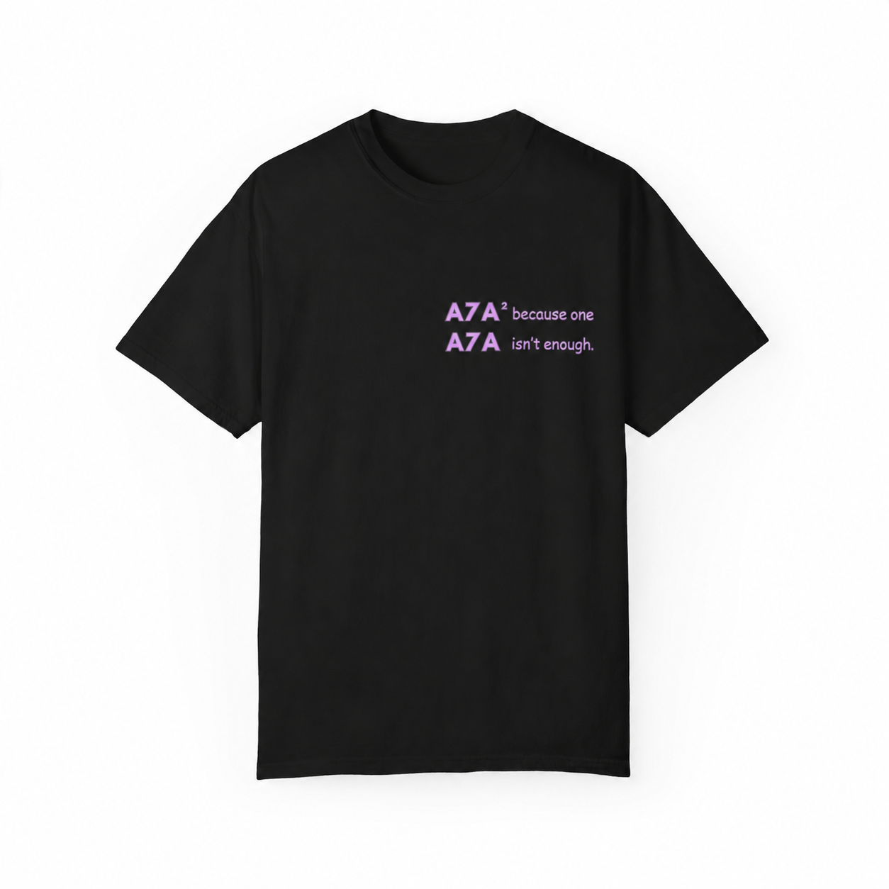 Black A7A T-shirt