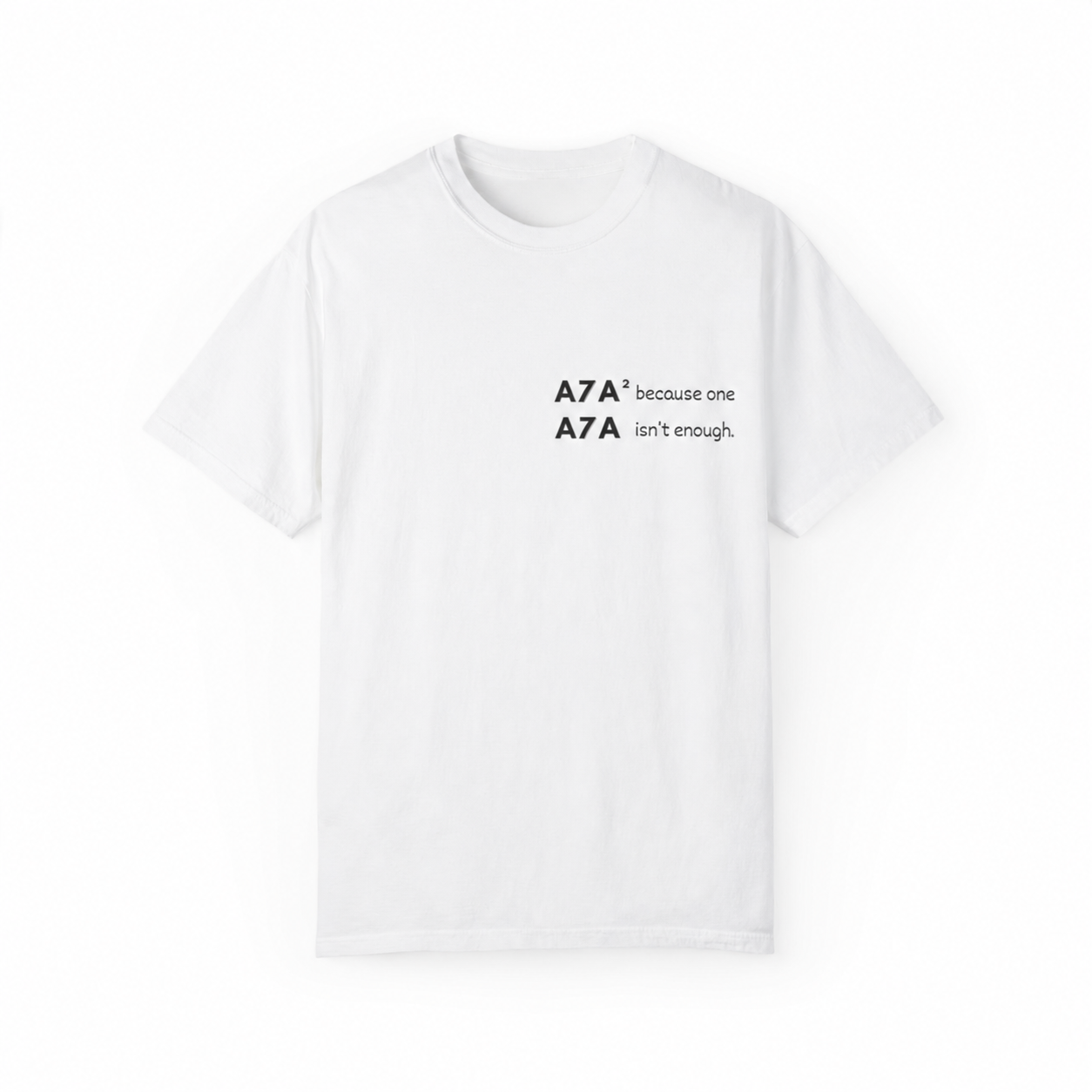 White A7A T-Shirt